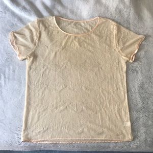 American apparel lace top